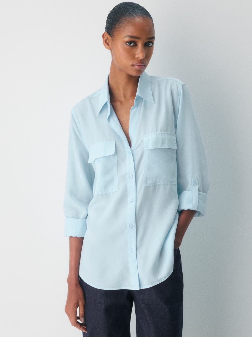 Aritzia Babaton Utility Shirt